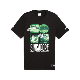 2025 Formula 1 Men's Singapore GP Black T-shirt