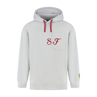2025 Scuderia Ferrari F1 Men's Graphic Grey Hoodie