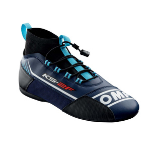 OMP KS-2F Racing Shoes Navy Blue