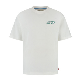 2025 Formula 1 Puma Men's Legacy Graphic White T-shirt