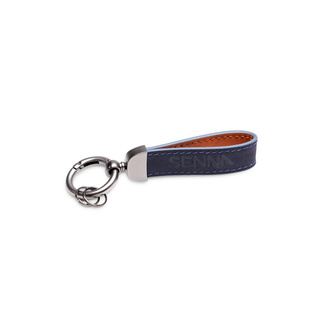 2025 Ayrton Senna F1 Leather Logo keyring