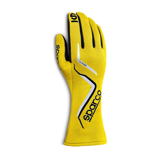 Sparco Land MY22 Racing Gloves Yellow (FIA)