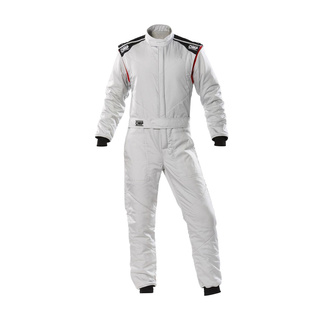 OMP Italy FIRST-S MY20 Racing Suit Silver (FIA homologation)