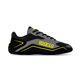 Sparco Italy S-POLE Shoes Black-Yellow