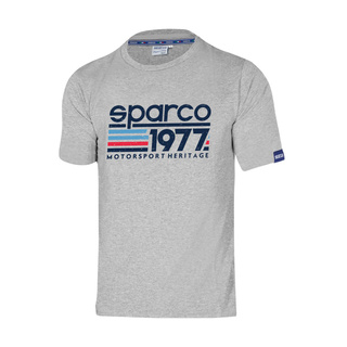 Sparco Italy Mens 1977 Heritage t-shirt grey