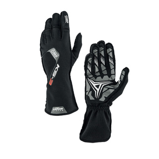 OMP KS-3 MY26 Racing Gloves Black