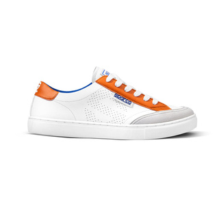 Sparco Italy S-Time Shoes White-Orange
