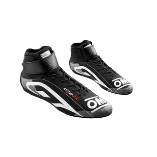 OMP Italy ONE EVO FX Racing Shoes Black (FIA)