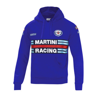 Sparco Italy Mens Martini Racing Hoodie blue