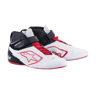 Alpinestars Italy TECH 1-K V2 Karting Shoes White-Red