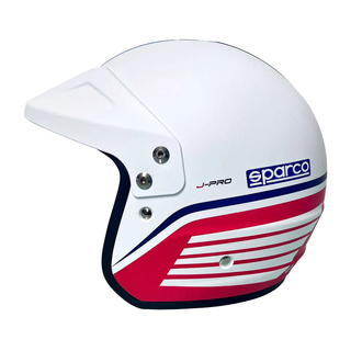 Sparco Italy J-PRO Martini Racing Open Face Helmet white