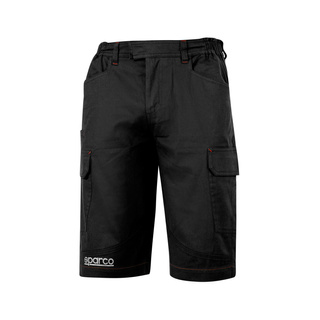 Sparco Italy BERMUDA mechanic shorts black