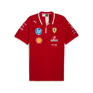 2025 Scuderia Ferrari F1 Men's China GP Polo Shirt red