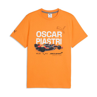 2026 McLaren F1 UK Mens Oscar Piastri T-Shirt orange
