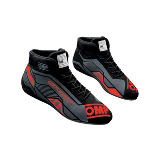OMP Italy SPORT MY22 Rally Shoes Black/Red (FIA)