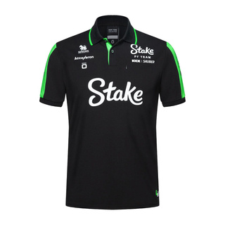2024 Stake F1 Kick Sauber Hinwil Mens Team Polo Shirt
