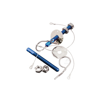 OMP Italy EB480 Bonnet Pins Stainless steel - aluminium