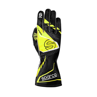 Sparco Italy K-ATTACK Karting Gloves black-yellow