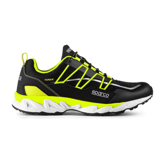 Sparco Italy TORQUE Mechanics Shoes black-yellow