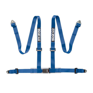 Sparco Italy CLUB H-4 4-points Safety Harness blue (ECE) 