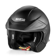 Sparco Flux RJ Helmet Black (FIA)