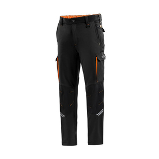 Sparco Tech Trousers Black/Orange