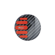 Caps for Sparco Italy horn buttons (01597GR)