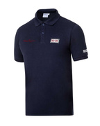 Sparco Targa Florio Merzario #AM2 Polo Shirt Navy Blue