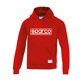 Sparco Italy Mens FRAME Hoodie red