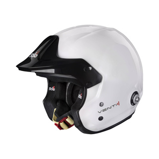 Stilo Venti4 Trophy Jet Composite Hans Helmet (FIA) White