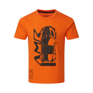 2026 Aston Martin Racing AMR Graphic Kids T-shirt Red