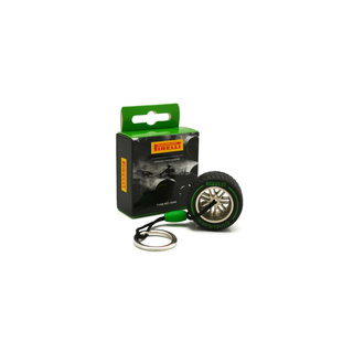 Pirelli Tyre Collection Keyring Green