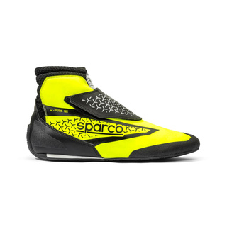Sparco K-Prime Racing Shoes Yellow/Black (FIA)