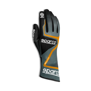 Sparco Rush MY20 Racing Gloves Grey/Orange