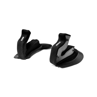 Sparco Italy cheek pads for RF-10W helmets black