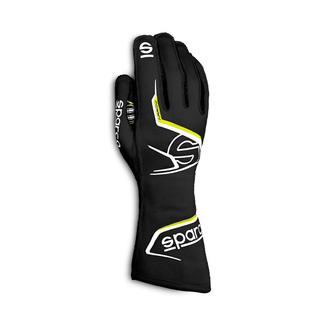 Sparco Arrow K MY20 Racing Gloves Black/Yellow