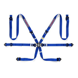 Sparco Italy 04834HPD MARTINI 6 - points Safety Belts blue (FIA)