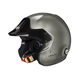 Stilo Venti4 Trophy Jet Composite Hans Helmet (FIA) Silver