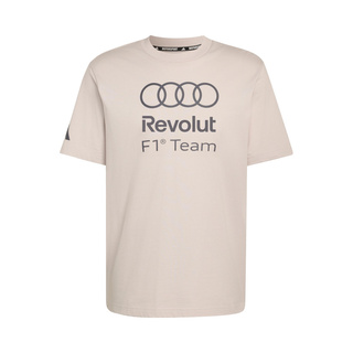 2026 Audi Revolut F1 DNA Graphic T-shirt Beige