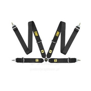 OMP DA801F MY14 4-Point Harness Black (FIA)