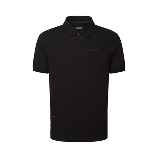 2026 Aston Martin Racing AMR Logo Polo Shirt Black