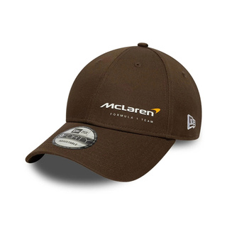 2025 McLaren F1 UK Mens Essentials baseball cap brown