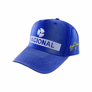 2025 Ayrton Senna F1 Nacional Vintage Wash Mens baseball cap