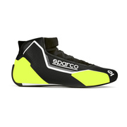 Sparco Italy X-LIGHT Racing Shoes Black/Yellow (FIA)