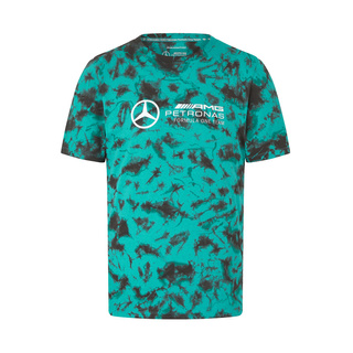 2024 Mercedes AMG Petronas F1 Men's Tie Dye T-Shirt