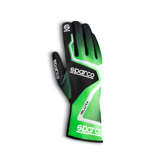 Sparco Rush MY20 Racing Gloves Green/Black