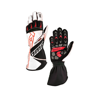 OMP KS-2R MY22 Racing Gloves White