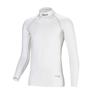 Sparco Shield RW-9 Roll-Neck Underwear Top White (FIA)