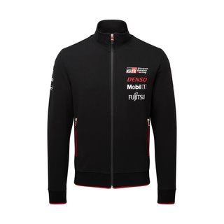  Toyota Gazoo Racing Men's Full-zip Sweatshirt Black