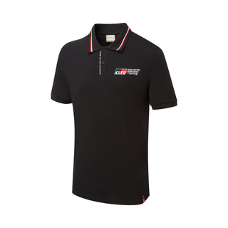 2026 Toyota Gazoo Racing GR Logo Polo Shirt Black